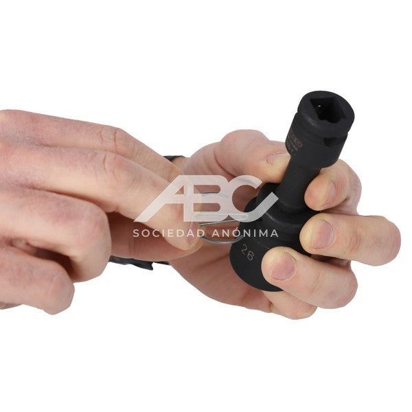 RESORTE DE SUJECIÓN DE SEGURIDAD, 95-120 MM PARA BOCALLAVE DE IMPACTO DE 1-1/2" BAHCO K560F-9
