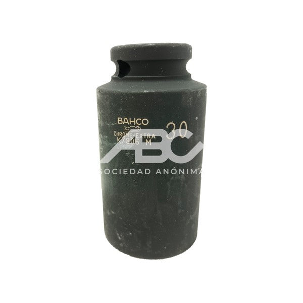 BOCALLAVES LARGOS DE IMPACTO 1/2" CON PERFIL HEXAGONAL MÉTRICO Y ACABADO FOSFATADO SERIE LARGA BAHCO K7806M-30