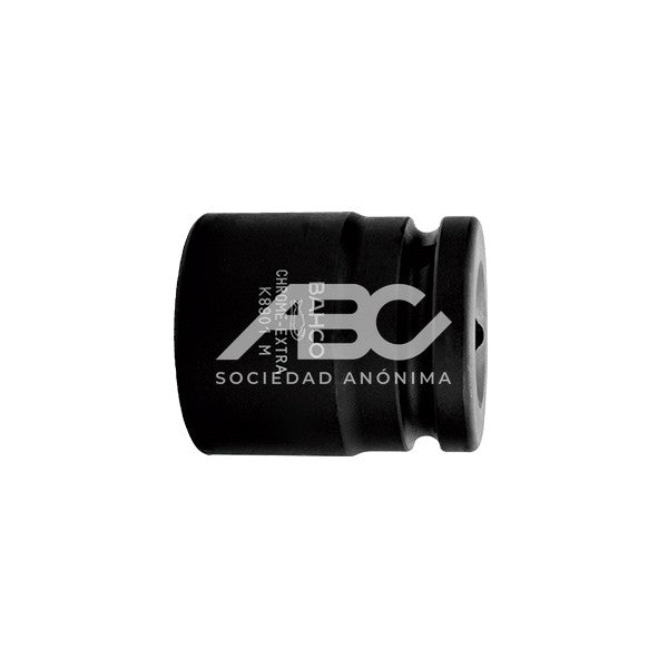BOCALLAVES DE IMPACTO CUADRO 3/4" CON PERFIL HEXAGONAL MÉTRICO Y ACABADO FOSFATADO SERIE CORTA BAHCO K8901M-27