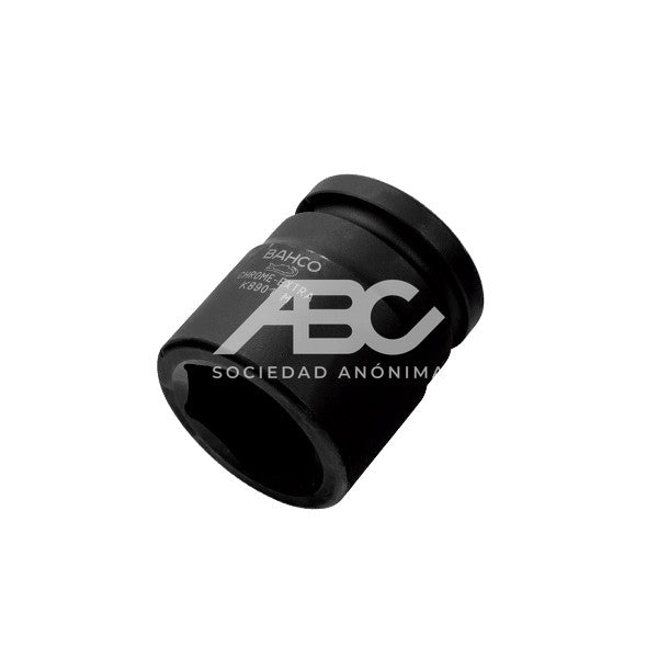 BOCALLAVES DE IMPACTO CUADRO 3/4" CON PERFIL HEXAGONAL MÉTRICO Y ACABADO FOSFATADO SERIE CORTA BAHCO K8901M-55