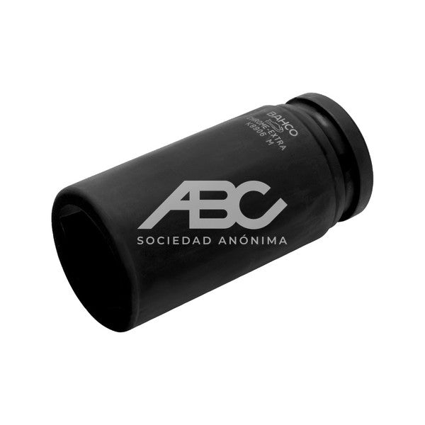 BOCALLAVES LARGOS DE IMPACTO 3/4" CON PERFIL HEXAGONAL MÉTRICO Y ACABADO FOSFATADO SERIE LARGA BAHCO K8906M-33