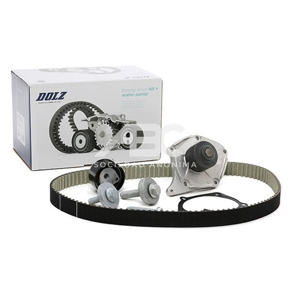 KIT DE DISTRIBUCION RENAULT CLIO, KANGOO, LOGAN Y SANDERO MOTOR 1.5 DCI K9K DOLZ KD004