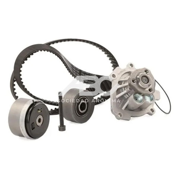 KIT DE DISTRIBUCION CON BOMBA (O263) CHEVROLET CRUZE / TRACKER 1.8 16V DOLZ KD162
