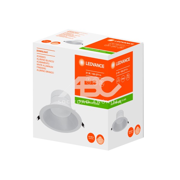 DOWNLIGHT EMBUTIR 21W NEUTRO LEDVANCE 7018401