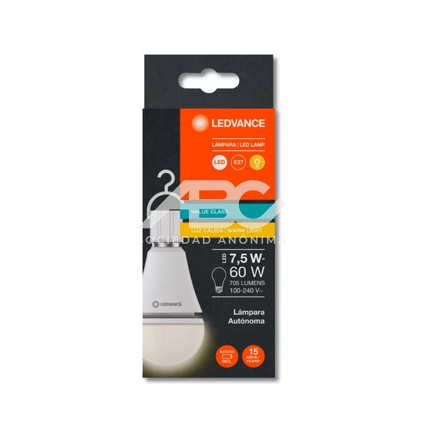 LED CLA EMERGENCY 7,5W/830 705LM BIV E27 LEDVANCE 7019941
