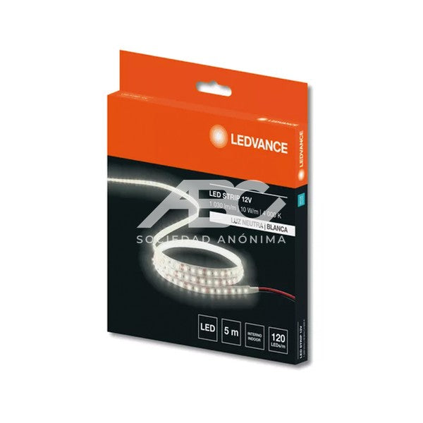 TIRA LED LS-VAL 12V 10W/1030LM/120LEDS/M 840 5M LEDVANCE 7020283