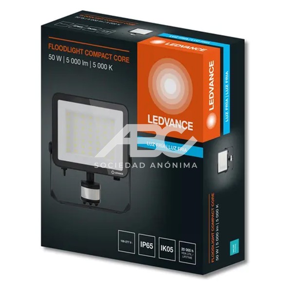 PROYECTOR FLOODLIGHT COMPACT 50W FRIO LEDVANCE 7021009