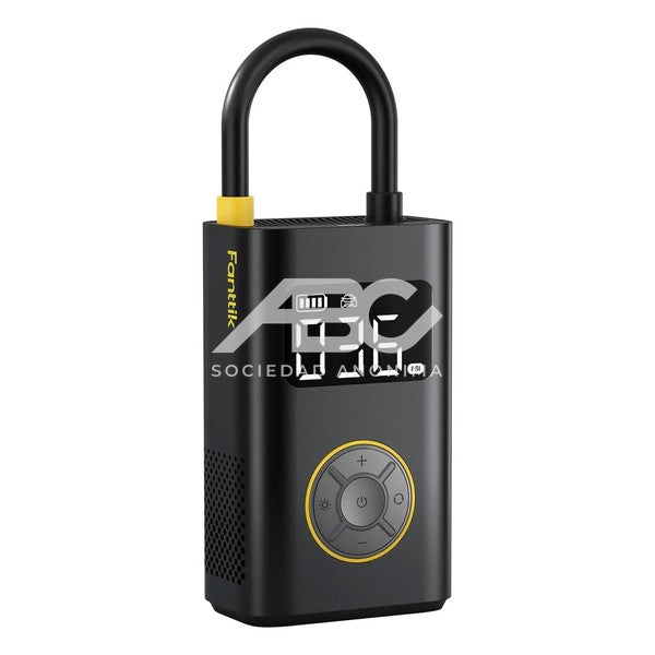 INFLADOR A BATERIA FANTTIK X9 PRO CON MANÓMETRO DIGITAL LFANT00002