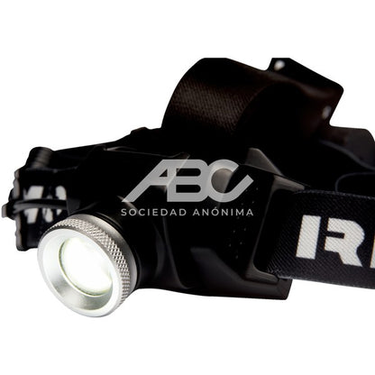 LINTERNA FRONTAL PARA CABEZA TIPO VINCHA LED 6W 400LM IRIMO L-HEAD-1