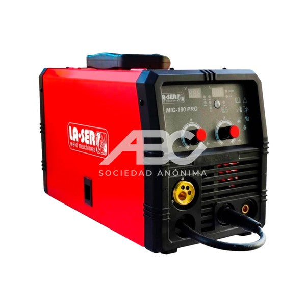 SOLDADORA MIG MAG / MMA DUAL 160 AMP LASER MIG180PRO