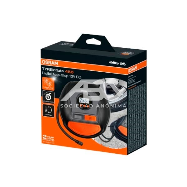 TYREINFLATE 450 - INFLADOR DE NEUMÁTICOS OSRAM OTI450-7900177