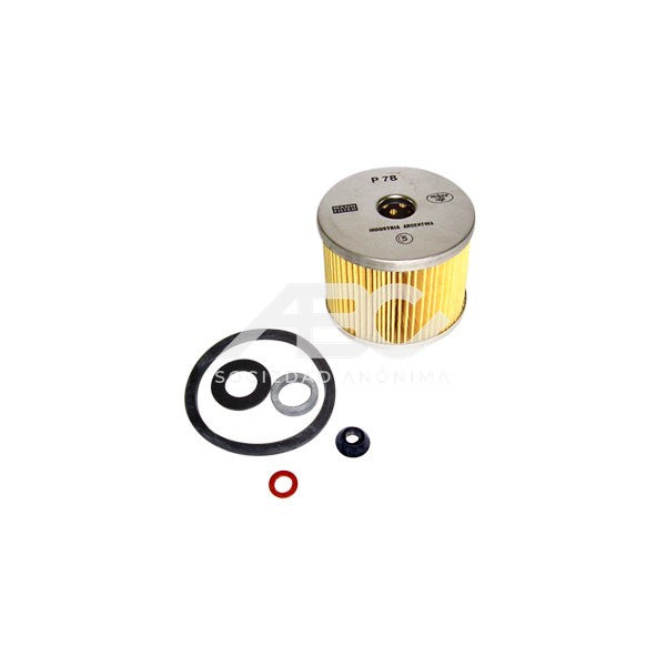 FILTRO DE COMBUSTIBLE FILTRO SECUNDARIO GM CHEVROLET KALMAR / KALMAR LMV PEUGEOT RENAULT MANN P 78 X