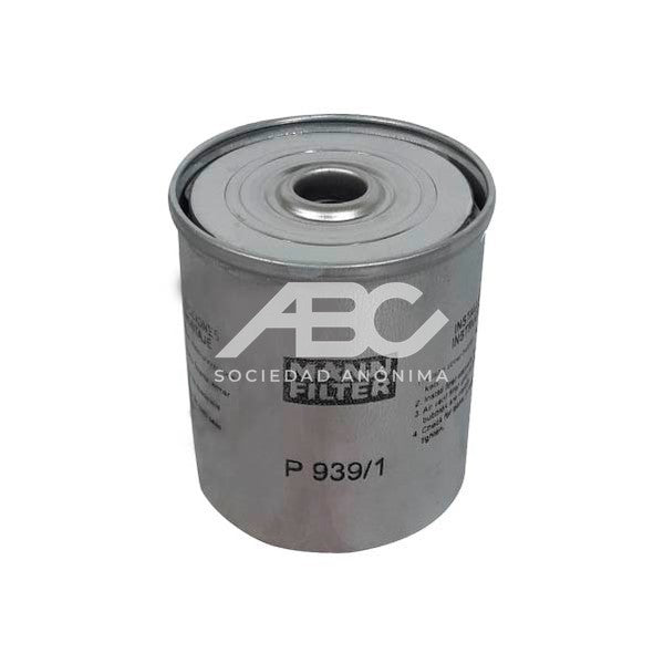 FILTRO DE COMBUSTIBLE AGRALEDEUTZ ZANELLO MANN P 939/1