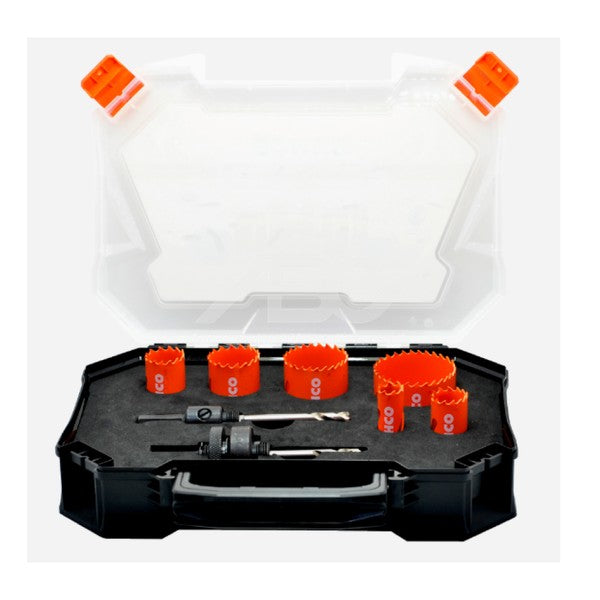 SET DE SIERRAS COPA 9 PIEZAS BAHCO PLA004-HS