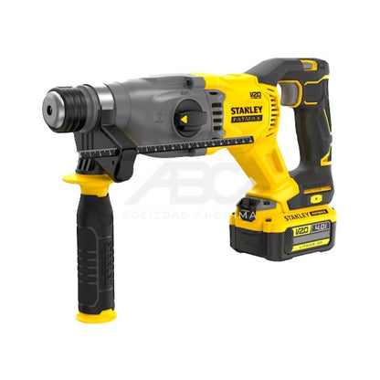 COMBO ROTOMARTILLO 22 MM SDS PLUS, SIN CARBONES STANLEY SBH900M2K-AR