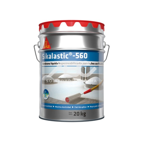SIKALASTIC 560 - MEMBRANA LIQUIDA CON POLIURETANO LATA X 20 KG 414641