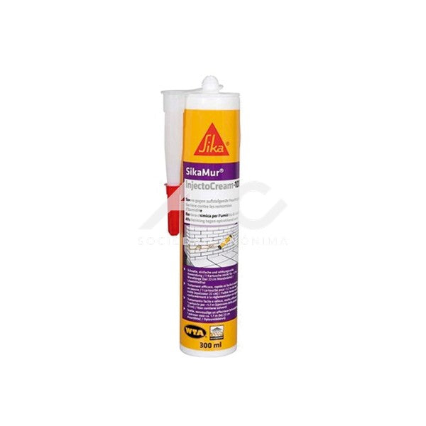 SIKAMUR INJECTOCREAM-100 - TRATAMIENTO INSTANTÁNEO PARA DETENER LA HUMEDAD ASCENDENTE DE 425016
