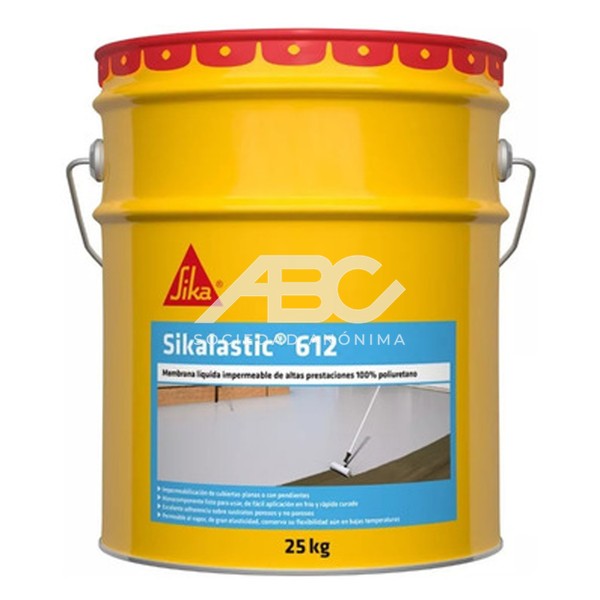 SIKALASTIC 612 - MEMBRANA LÍQUIDA 100% POLIURETANO LATA X 25 KG 456842