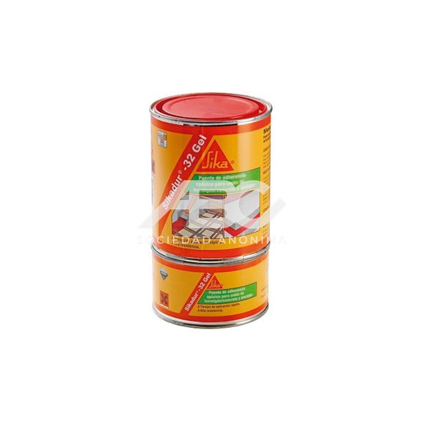 SIKADUR 32 GEL - ADHESIVO DE BASE EPOXI DE 2 COMPONENTES, SIN SOLVENTES 465119