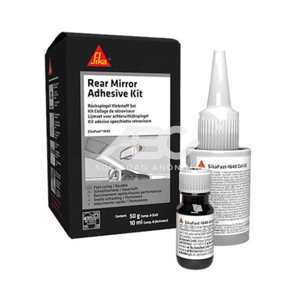 KIT ADHESIVO PARA PEGADO DE ESPEJO RETROVISOR DEL PARABRISAS COMP SIKA 517865