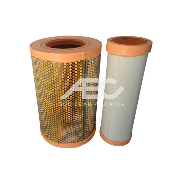 FILTRO DE AIRE + ELEMENTO SEGURIDAD X UN FILTRO DE CADA UNO C 27 830 + CF 1520- CADA EMBALAJE MANN SP 2056-6 - PACK X3