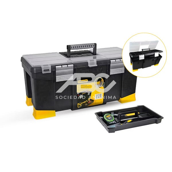 CAJA PLASTICA CON BANDEJA STANLEY 22-080