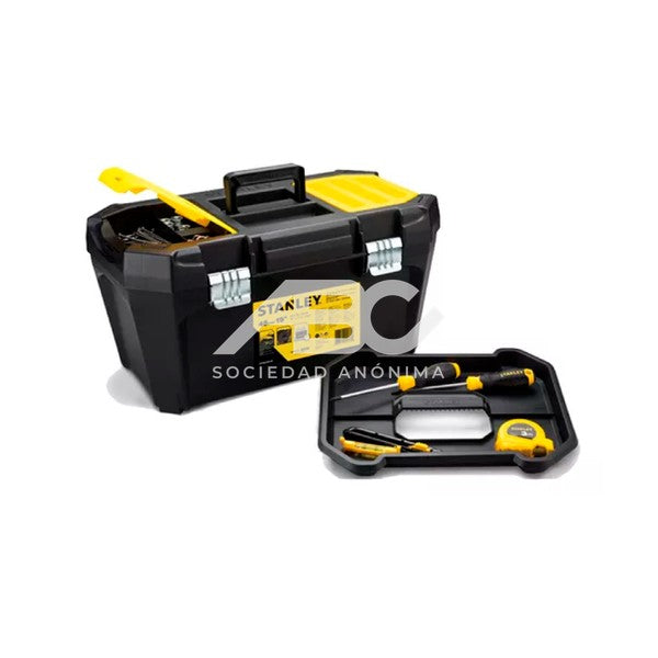 CAJA DE HERRAMIENTAS STANLEY DE MAXIMA RESISTENCIA CON DOS ORGANIZADORES INTEGRADOS EN LA TAPA STST80346-40