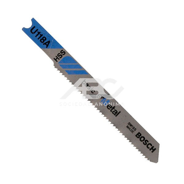 HOJA DE CALAR - U118A - METAL - X 3U BOSCH 2608631511