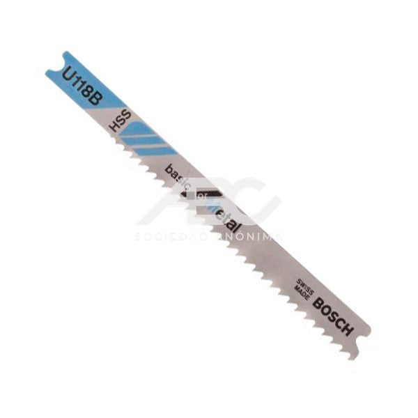 HOJA DE CALAR - U118B - METAL - X 3U BOSCH 2608631771