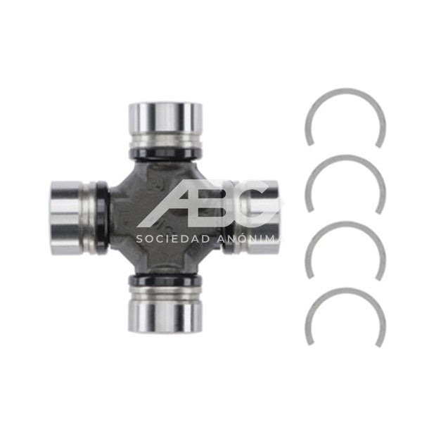 CRUCETAS MOOG. DIAMETRO DEL DADO: 27MM. LARGO TOTAL: 52,5MM. EQUIVALENCIA SPICER: 5-260-X UHMG365