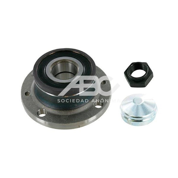 RODAMIENTOS CON MAZAS FIAT FIORINO NOVO/DOBLO/QUBO 1.4 CON ABS MAZA DE RUEDA TRASERA - INTERIOR 30MM - 4 AGUJEROS_