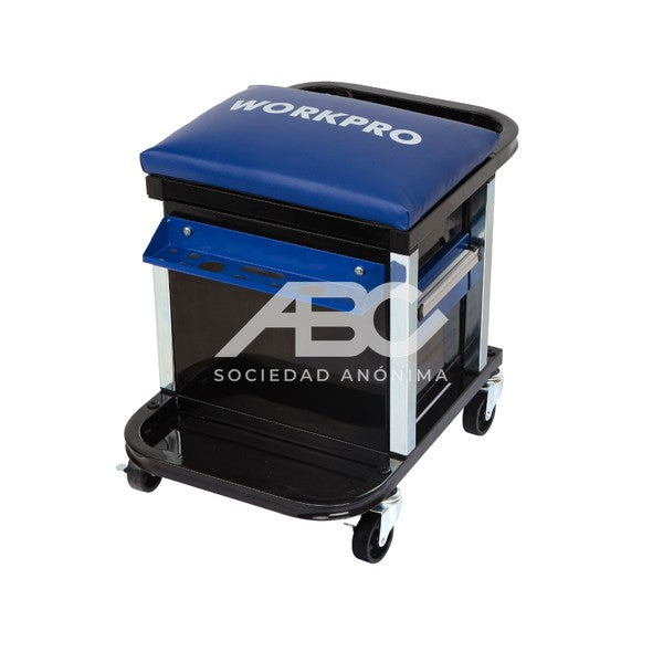 BANCO CON RUEDAS Y CAJONES PARA TALLER WORKPRO WP319004