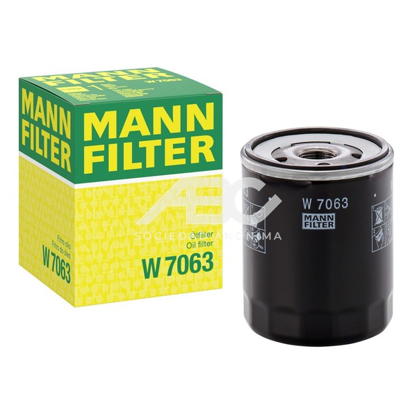 FILTROD DE ACEITE CITROEN JUMPER III / PEUGEOT BOXER III 2.2 HDI 140 CV 2022 MANN W 7063