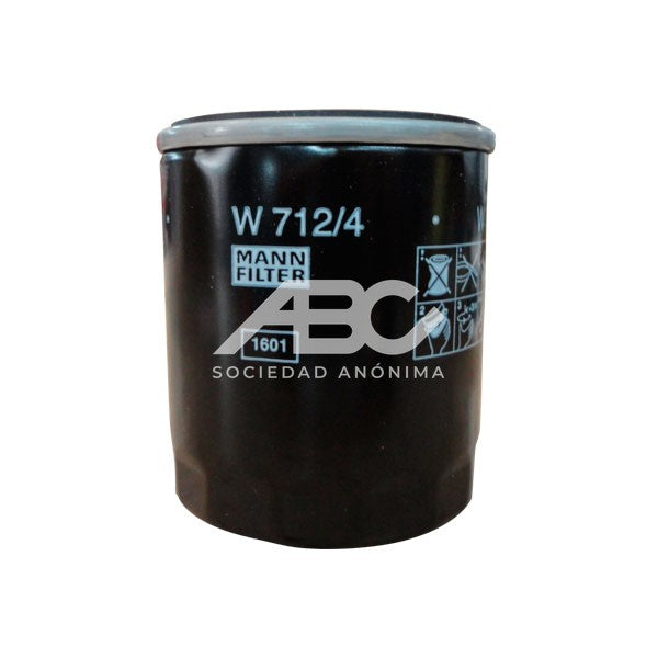 FILTRO DE ACEITE LIEBHERR - U.S.ACEI EXCAV LIEBHERR (UE1) MANN W 712/4