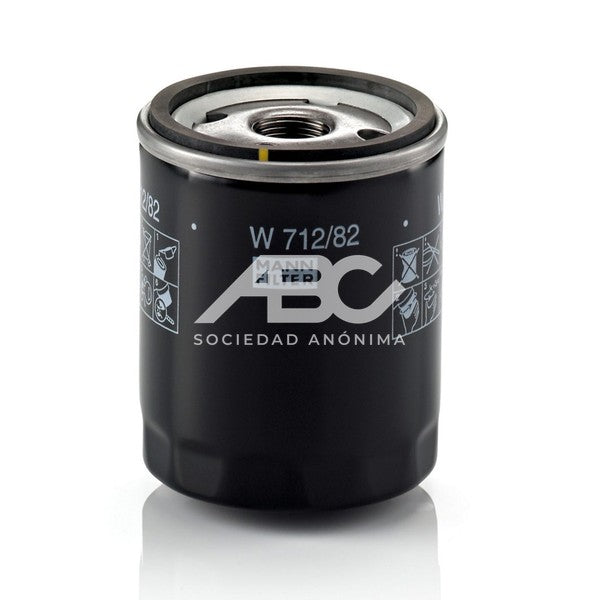 FILTRO DE ACEITE FORD - F. ACEI FORD FOCUS 1.8 MANN W 712/82