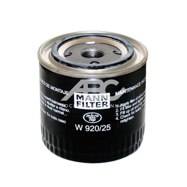 FILTRO DE ACEITE ISUZU MAHINDRA RENAULT VOLVO CARS MANN W 920/25