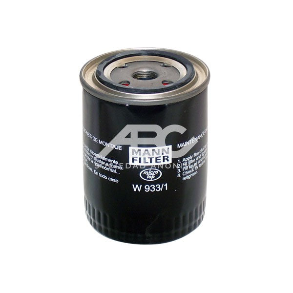 FILTRO DE ACEITE KOMATSU NISSAN RA W 932/81 MANN W 933/1