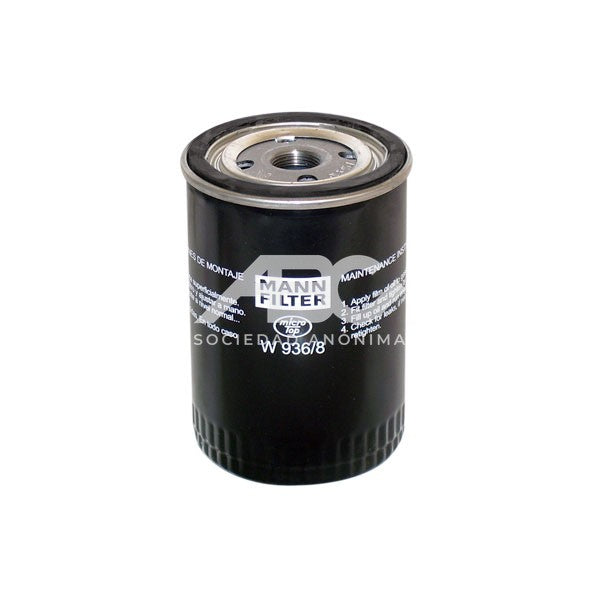 FILTRO DE ACEITE GM CHEVROLET HYSTER MANN W 936/8