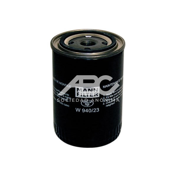 FILTRO DE ACEITE NISSAN - F. ACEI NISS PATHFIND PATR 2.8 MANN W 940/23