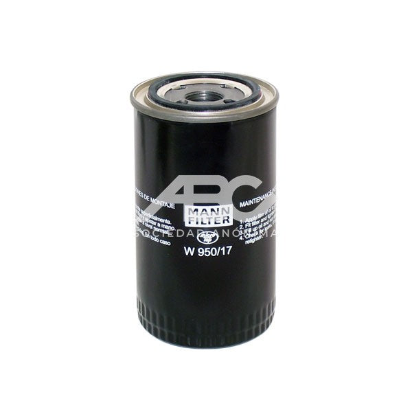 FILTRO DE ACEITE CASE CONSTRUCTION MITSUBISHI NEW HOLLAND MANN W 950/17