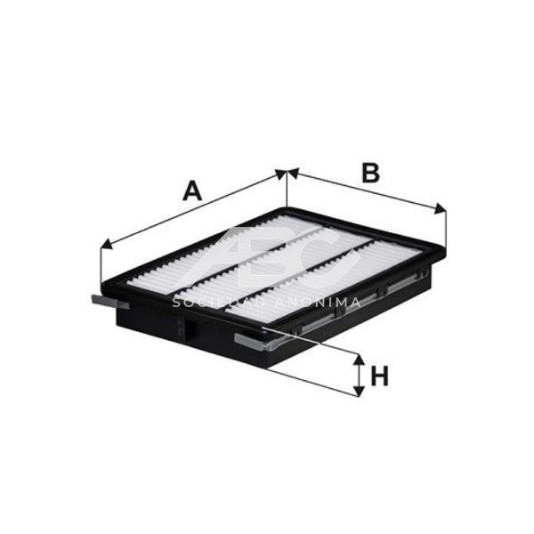 FILTRO DE AIRE HYUNDAI TUCSON II 1.6 16V 177 CV 2017>> / KIA SPORTAGE 2.0 16V 156 CV 2016>> WIX WA9834