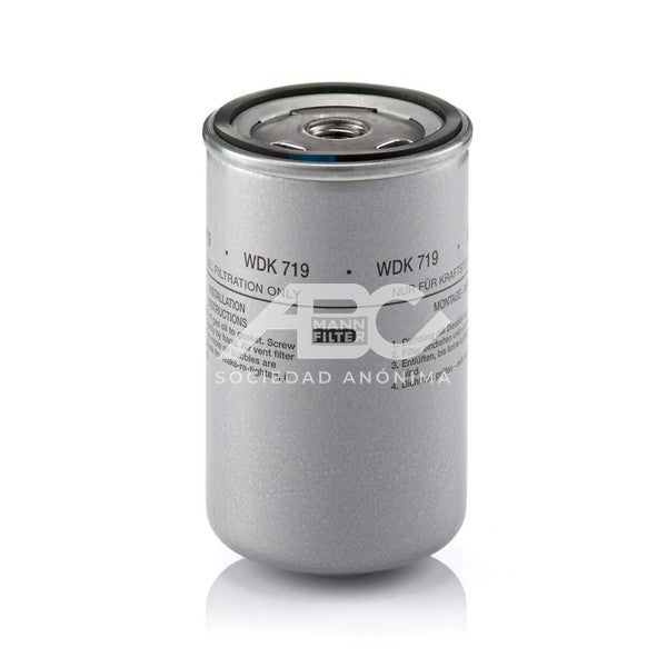 FILTRO DE COMBUSTIBLE BANCOS DE PRUEBAS PARA INYECTORES COMMON RAIL CARBON ZAPP MANN WDK 719