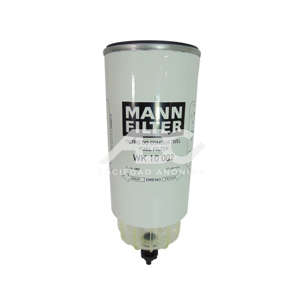 FILTRO DE COMBUSTIBLE VOLVO VOLKSWAGEN (UE6) MANN WK 10 002