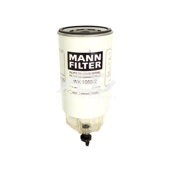 FILTRO DE AGUA PARA SCANIA: G 380 ,G 420, G 440 ,G 470 11*06>; VOLVO BUS: B 7R; VW CAMIONES : MANN WK 1060/2