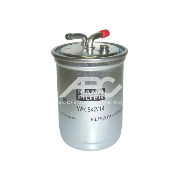 FILTRO DE COMBUSTIBLE CHEVROLET GENERAL MOTORS NISSAN MANN WK 842/14