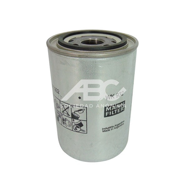 FILTRO DE HIDRÁUILICO PRESIÓN / SUCCIÓN / LEVANTE JOHN DEERE MANN WK 932