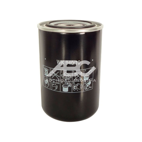 FILTRO DE COMBUSTIBLE FILTRO SECUNDARIO DEUTZ, IVECO, VOLVO (UE10) MANN WK 940/19
