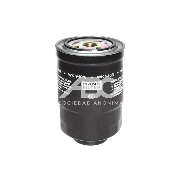 FILTRO DE COMBUSTIBLE NISSAN TOYOTA INDUSTRIAL EQUIPMENT AUDI CHEVROLET EUROPE / DAEWOO (GM) MANN WK 940/6 X