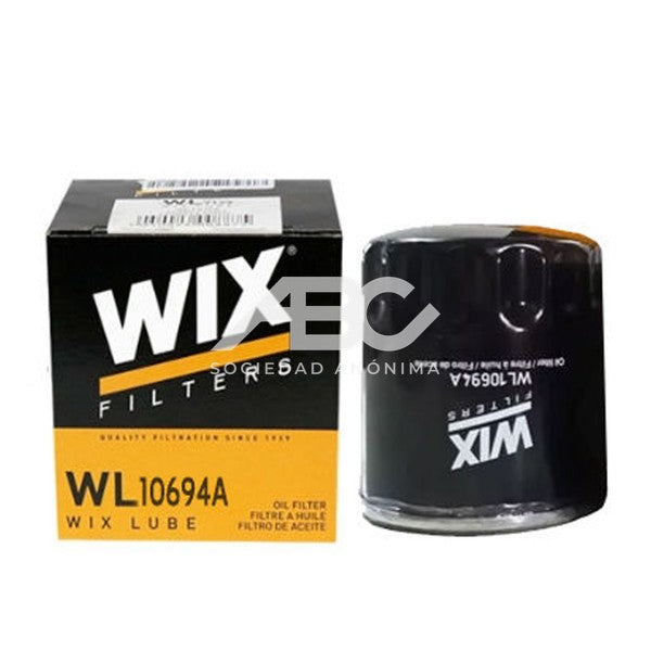 FILTRO DE ACEITE CHEVROLET AGILE, ASTRA, AVEO, BLAZER, CAPTIVA, CELTA, CLASSIC, COBALT, CORSA WIX WL10694A