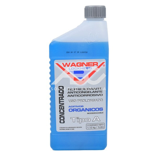 LÍQUIDO ANTICONGELANTE, REFRIGERANTE Y ANTICORROSIVO - ORGÁNICO - USO PROLONGADO WAGNER 130700